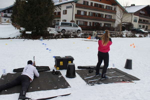 Mobile Biathlon Laser Schießstände mieten